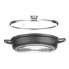 Cocotte avec revetement antiadhesif  HENDI  4 3L  Noir  425x332x H 70mm