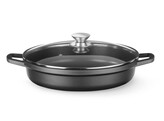 Braadpan met antiaanbaklaag  HENDI  7 5L  Zwart  387x310x H 130mm