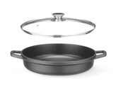 Braadpan met antiaanbaklaag  HENDI  7L  Zwart  367x290x H 122mm