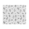 Papier ingraissable  HENDI  Motif illustration fast-food  500 u.  200x250mm