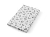 Vetbestendig papier  HENDI  Illustratie fast-food patroon  500 st.  250x350mm