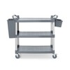 Serveerwagen polypropyleen met 3 bladen  groot  AmerBox  1010x500x H 960mm