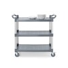 Serveerwagen polypropyleen met 3 bladen  groot  AmerBox  1010x500x H 960mm