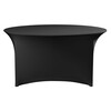 Tafelhoes  rond  HENDI  Kitchen Line  810996  Wit   1500x H 760mm