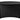 Tafelhoes  rond  HENDI  Kitchen Line  810996  Zwart   1500x H 760mm