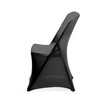 Housse de chaise pliante  HENDI  Kitchen Line  810965   910989  Noir  540x440x H 840mm