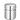 Saupoudreur  HENDI  saliere - poivriere   55x H 75mm