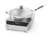 Inductiewok model 3500  HENDI  Profi Line  Set met pan  230V/3500W  340x450x H 295mm
