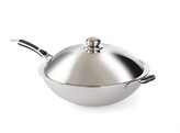 Inductiewok model 3500  HENDI  Profi Line  Set met pan  230V/3500W  340x450x H 295mm