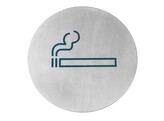 Muurschildjes rond  HENDI  Roken - groot   160mm