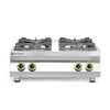 Gasfornuis 4-pits Kitchen Line - tafel model  HENDI  Kitchen Line  19kW  800x700x H 310mm