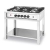 Cuisiniere a gaz - 5 feux  chassis ouvert  HENDI  Kitchen Line  14 3kW  900x640x H 910mm