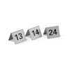 Tafelstandaard nummers  HENDI  Nummers 1-12  50x35x H 40mm