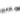 Tafelstandaard nummers  HENDI  Nummers 25-36  50x35x H 40mm