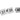 Tafelstandaard nummers  HENDI  Nummers 37-48  50x35x H 40mm