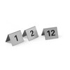Chevalets de table numerotes  HENDI  Numeros 37-48  50x35x H 40mm