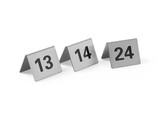 Tafelstandaard nummers  HENDI  Nummers 61-72  50x35x H 40mm