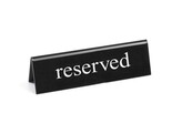 Chevalet de table reserve  HENDI  reserved  130x30x H 38mm