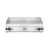 Grill rainure 1/3  HENDI  Profi Line  2/3 lisse  1/3 rainure  230V/3500W  697x474x H 241mm