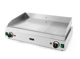Grill rainure 1/3  HENDI  Profi Line  2/3 lisse  1/3 rainure  230V/3500W  697x474x H 241mm
