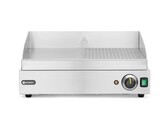 Bakplaat half geribbeld  HENDI  Profi Line  1/2 glad  1/2 geribd  230V/2400W  527x404x H 233mm