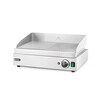 Bakplaat half geribbeld  HENDI  Profi Line  1/2 glad  1/2 geribd  230V/2400W  527x404x H 233mm