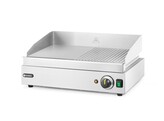 Bakplaat half geribbeld  HENDI  Profi Line  1/2 glad  1/2 geribd  230V/2400W  527x404x H 233mm