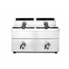 Inductie friteuse met aftapkraan - 2 x 8 l  HENDI  Profi Line  16L  230V/7000W  577x609x H 410mm