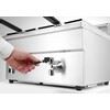 Inductie friteuse met aftapkraan - 2 x 8 l  HENDI  Profi Line  16L  230V/7000W  577x609x H 410mm