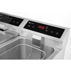 Inductie friteuse met aftapkraan - 2 x 8 l  HENDI  Profi Line  16L  230V/7000W  577x609x H 410mm