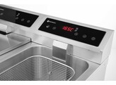 Inductie friteuse met aftapkraan - 2 x 8 l  HENDI  Profi Line  16L  230V/7000W  577x609x H 410mm