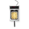 Inductie friteuse met aftapkraan - 8 l  HENDI  8L  Lichtgrijs  230V/3500W  288x619x H 408mm