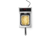 Inductie friteuse met aftapkraan - 8 l  HENDI  8L  Lichtgrijs  230V/3500W  288x619x H 408mm
