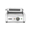 Contactgrill - enkel  HENDI  boven en onder geribd  230V/1800W  310x375x H 216mm