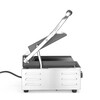 Contactgrill - enkel  HENDI  boven en onder geribd  230V/1800W  310x375x H 216mm