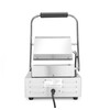 Contactgrill - enkel  HENDI  boven en onder geribd  230V/1800W  310x375x H 216mm