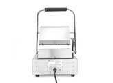 Contactgrill - enkel  HENDI  boven en onder geribd  230V/1800W  310x375x H 216mm