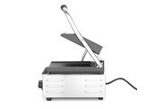 Contactgrill - enkel  HENDI  boven en onder geribd  230V/1800W  310x375x H 216mm