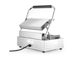 Contactgrill Panini  HENDI  boven en onder geribd  230V/2200W  430x375x H 216mm