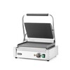 Grill de contact Panini  HENDI  dessus rainure et dessous lisse  230V/2200W  430x375x H 216mm