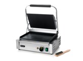 Grill de contact Panini  HENDI  dessus rainure et dessous lisse  230V/2200W  430x375x H 216mm