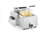 Friteuse Profi Line avec robinet de vidange numerique - 8 l  HENDI  Profi Line  8L  230V/3500W  305x515x H 345mm