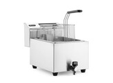 Friteuse Profi Line avec robinet de vidange numerique - 8 l  HENDI  Profi Line  8L  230V/3500W  305x515x H 345mm