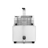 Friteuse Profi Line avec robinet de vidange numerique - 8 l  HENDI  Profi Line  8L  230V/3500W  305x515x H 345mm