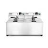 Friteuse Profi Line - 2 x 8 L  HENDI  Profi Line  16L  230V/7000W  605x460x H 369mm