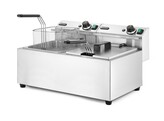 Friteuse Profi Line - 2 x 8 L  HENDI  Profi Line  16L  230V/7000W  605x460x H 369mm
