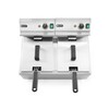 Friteuse Profi Line - 2 x 8 L  HENDI  Profi Line  16L  230V/7000W  605x460x H 369mm