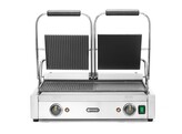 Contactgrill - dubbele versie  HENDI  half glad  half geribd  230V/3600W  570x375x H 216mm