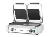 Contactgrill - dubbele versie  HENDI  half glad  half geribd  230V/3600W  570x375x H 216mm