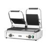 Contactgrill - dubbele versie  HENDI  half glad  half geribd  230V/3600W  570x375x H 216mm